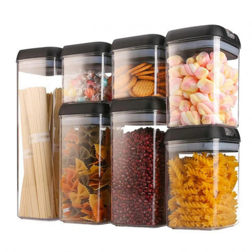 Dispensador contenedor de alimentos de 7 piezas