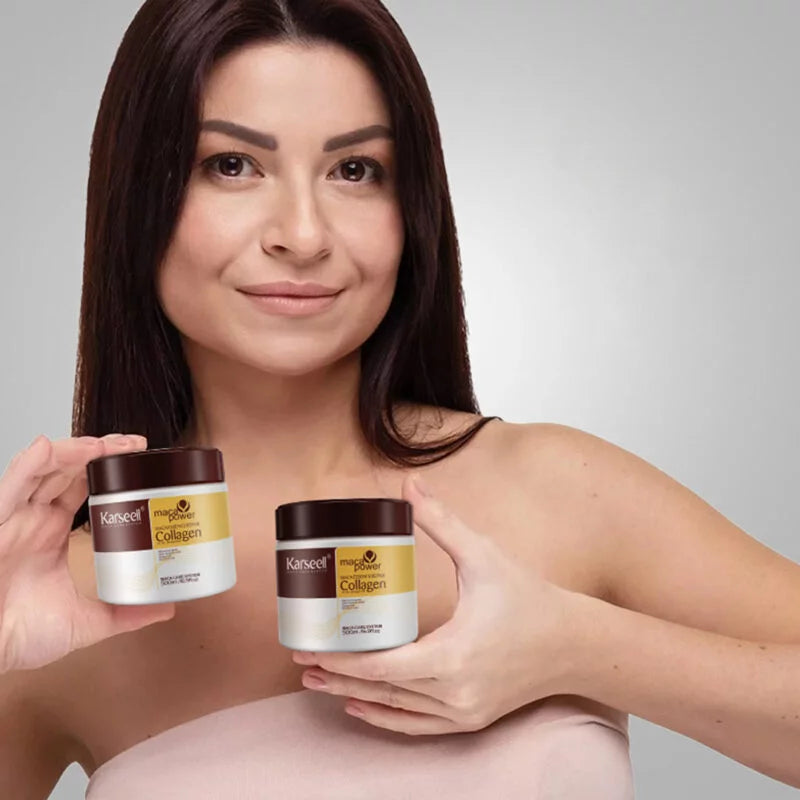 Máscara de Cabello Karseell con Colágeno