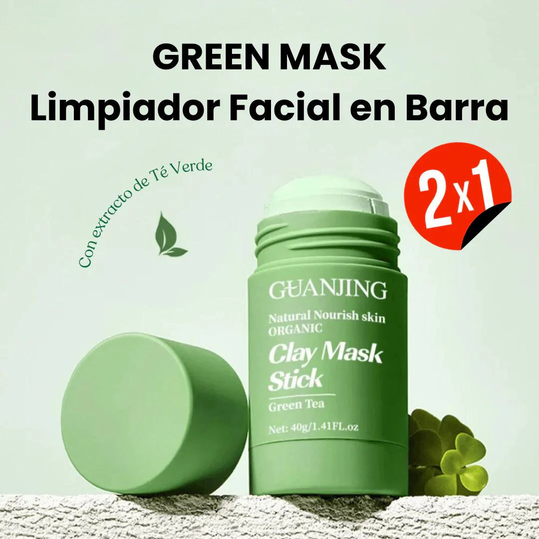 2x1 Mascarilla de Té verde