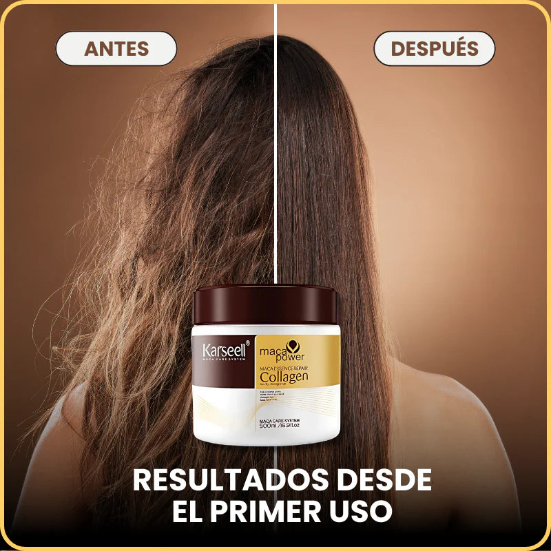 Máscara de Cabello Karseell con Colágeno