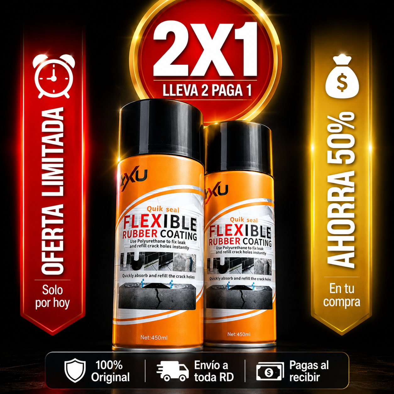 2x1 Spray Sellador