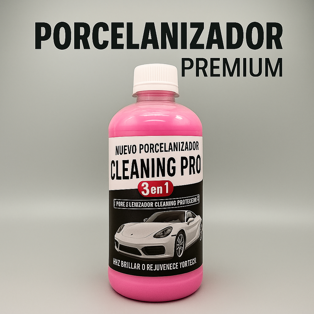 2X1 Porcelanizador Cleaning Pro 3 en 1