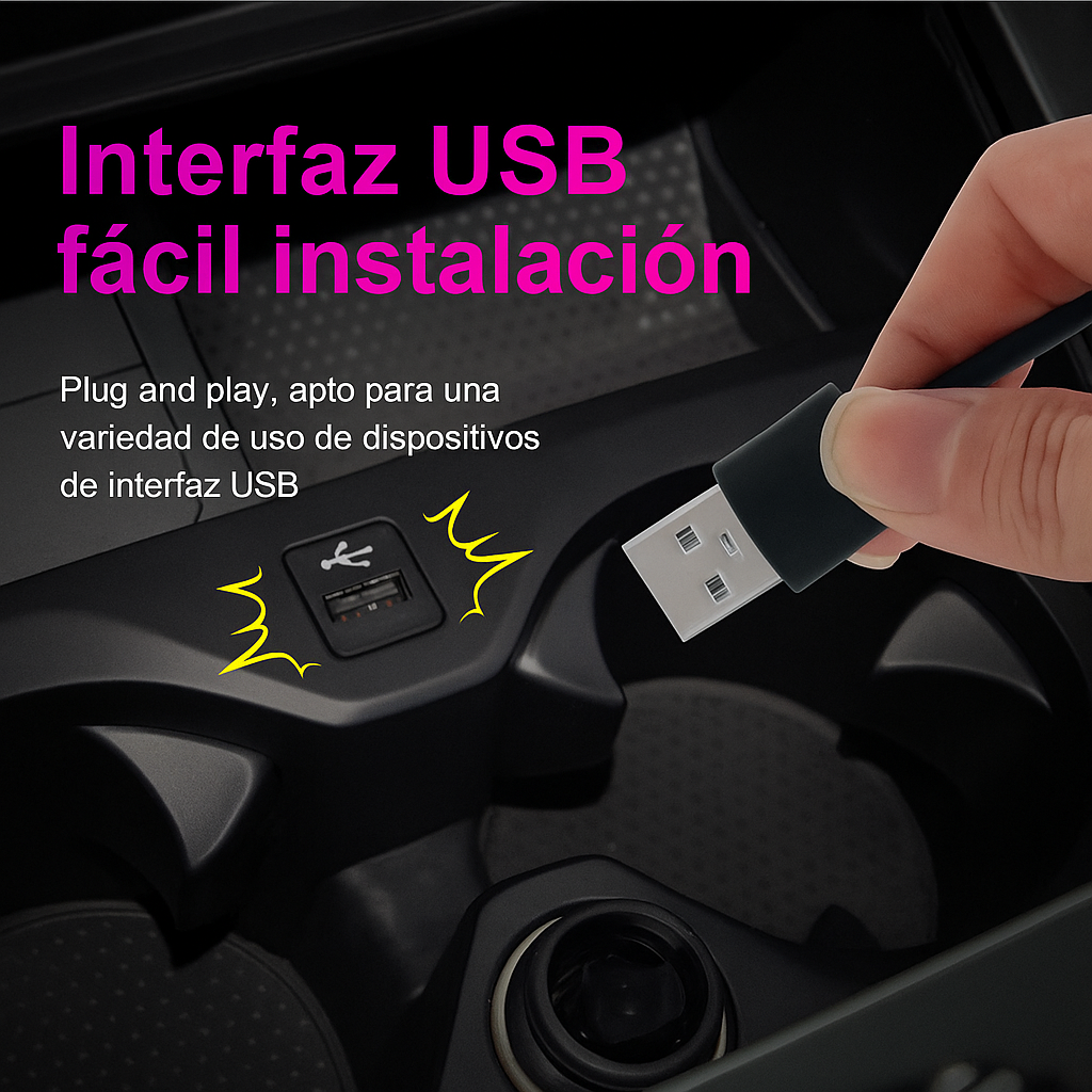 Cintas led para Auto | 3 Metros