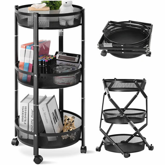 Organizador redondo Plegable 3 Niveles