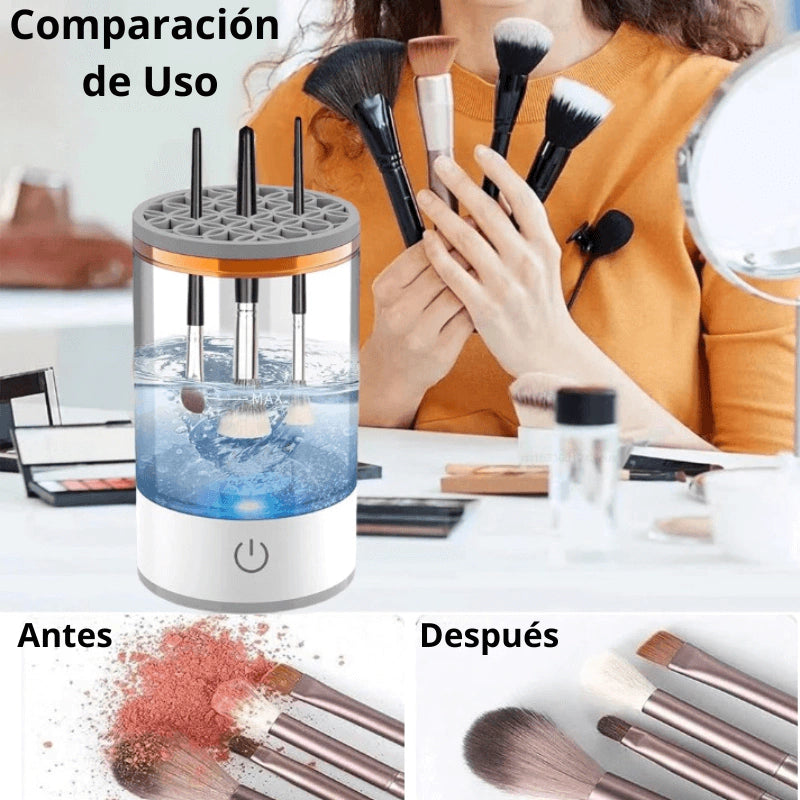 Maquina limpiadora de brochas