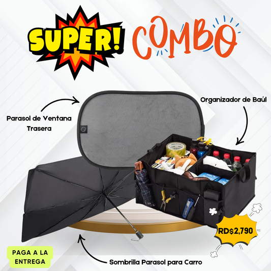 Combo 3 en 1 para cuidar tu carro como un profesional 🚗🔧