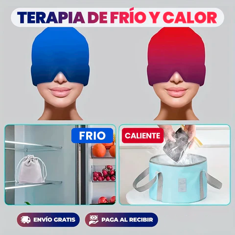 Gorro de gel relajación