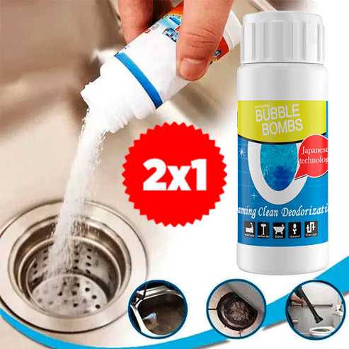 2x1 Polvo destapador de obstrucciones 110 gramos