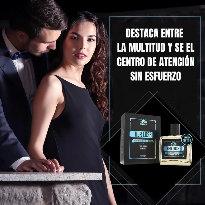 HER LOSS™ - Perfume Sobrecargado de Feromonas que Atrae a TODAS las Mujeres