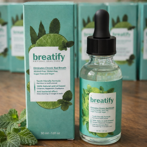 Breatify | Elimina el Mal Aliento desde la Raíz