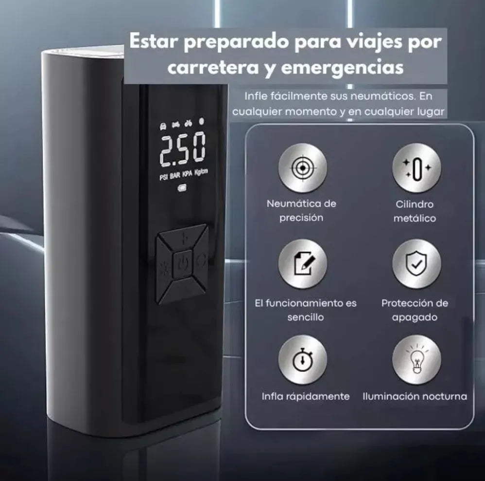 Compresor de Aire Inalámbrico