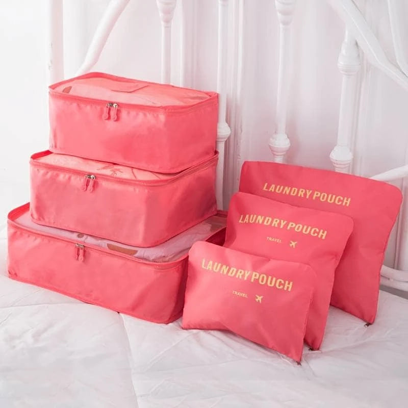 Set 6 Bolsas de viaje