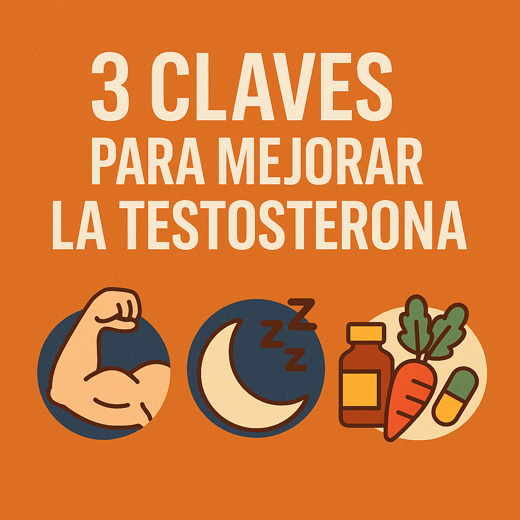 💪 3 Claves para Mejorar la Testosterona Naturalmente