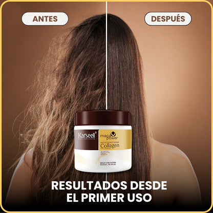 Máscara de Cabello Karseell con Colágeno