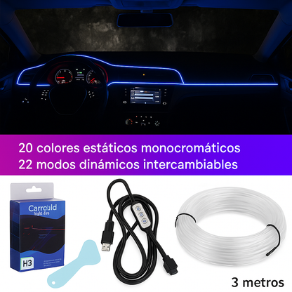 Cintas led para Auto | 3 Metros