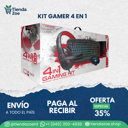 Kit Gamer 4 en 1