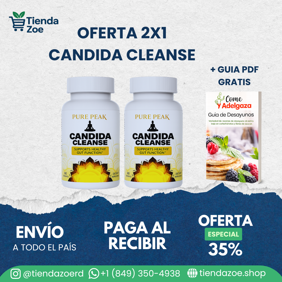 Reto 2 Meses - Elimina el Exceso del Hongo Candida y Restaura tu Metabolismo