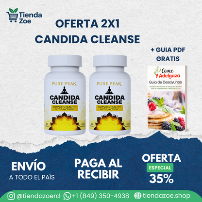 Reto 2 Meses - Elimina el Exceso del Hongo Candida y Restaura tu Metabolismo