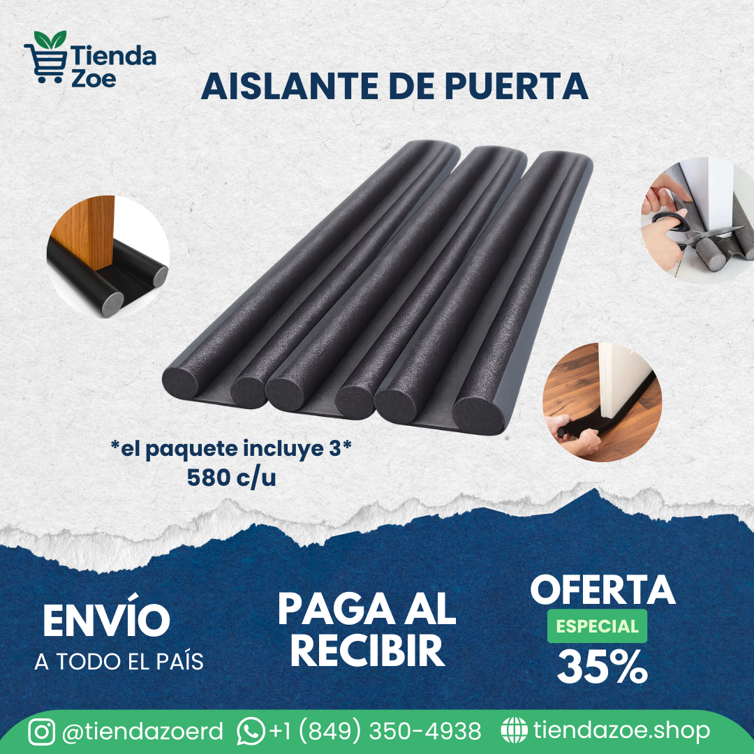 Aislante sellador de puerta
