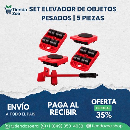 Set de Bases para objetos pesados