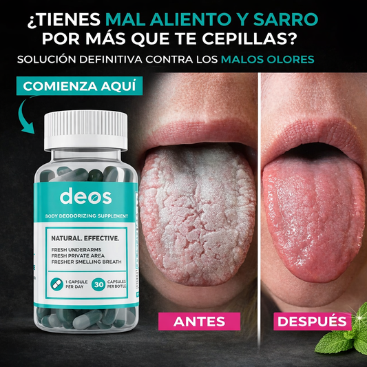 Deos | Suplemento Natural Contra Malos Olores