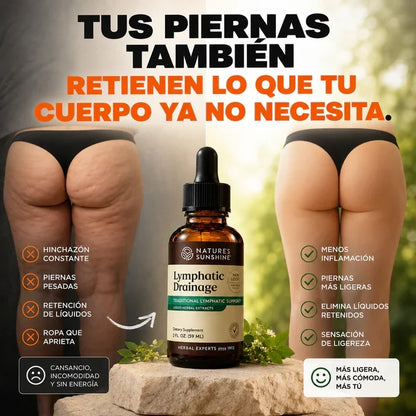 Drenaje Linfático - Extractos Herbales Líquidos 60 ml