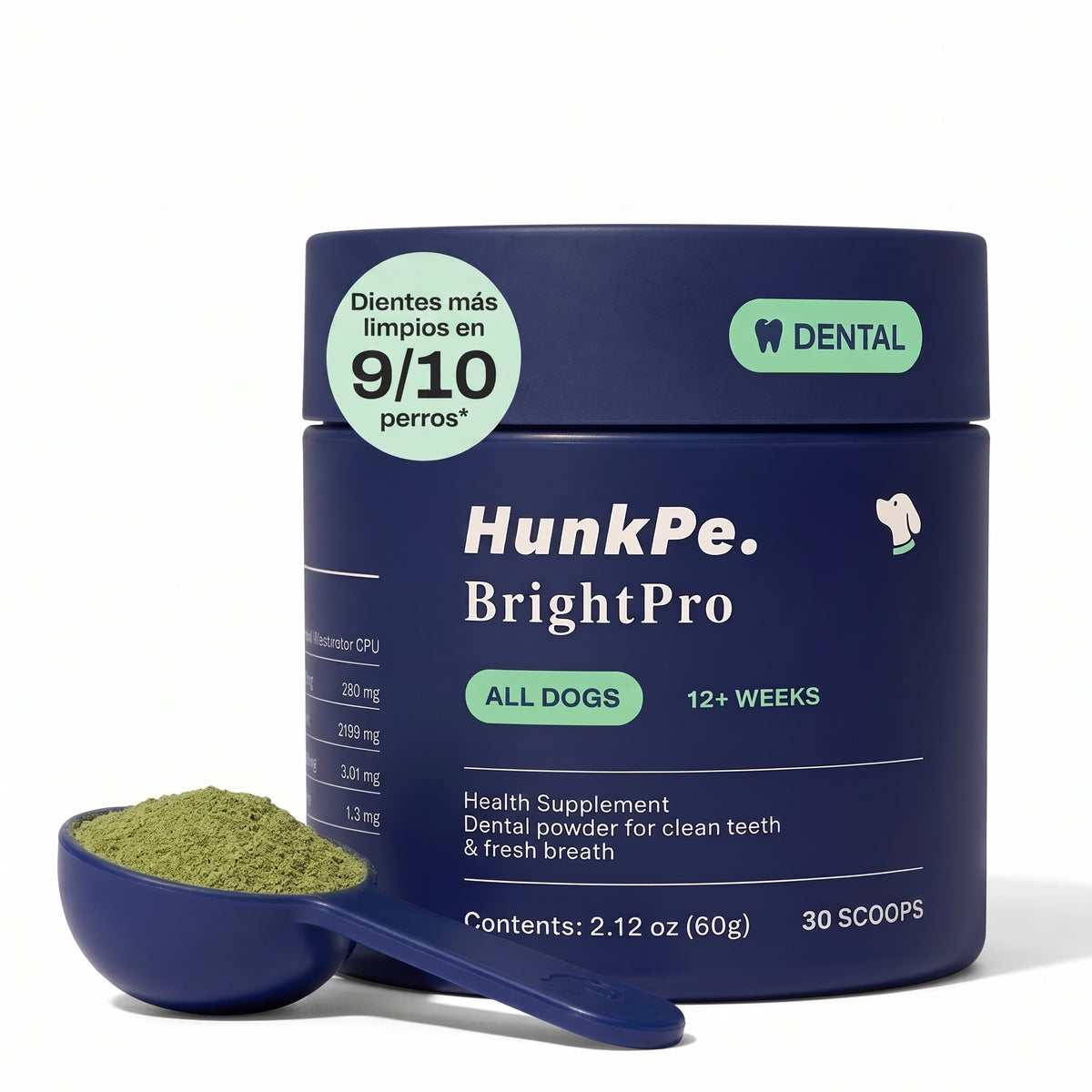 Polvo dental para mascotas | 60g