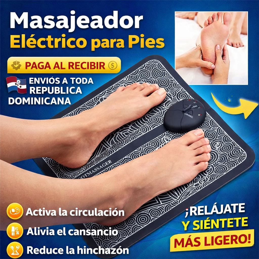 Masajeador Terapéutico Eléctrico para Pies