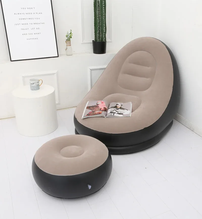 RelaxPro™ - Sofá Inflable Premium + Bomba de Aire