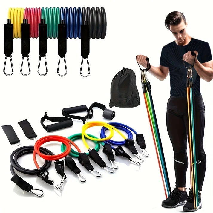 Set bandas de resistencia (11 Piezas)