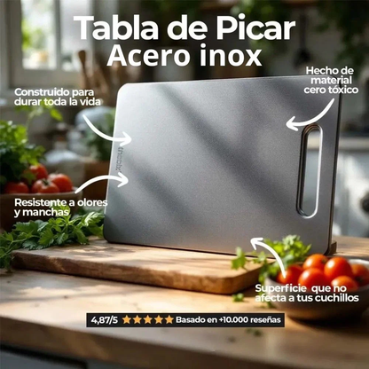 Tabla de Acero Inoxidable Para Cortar