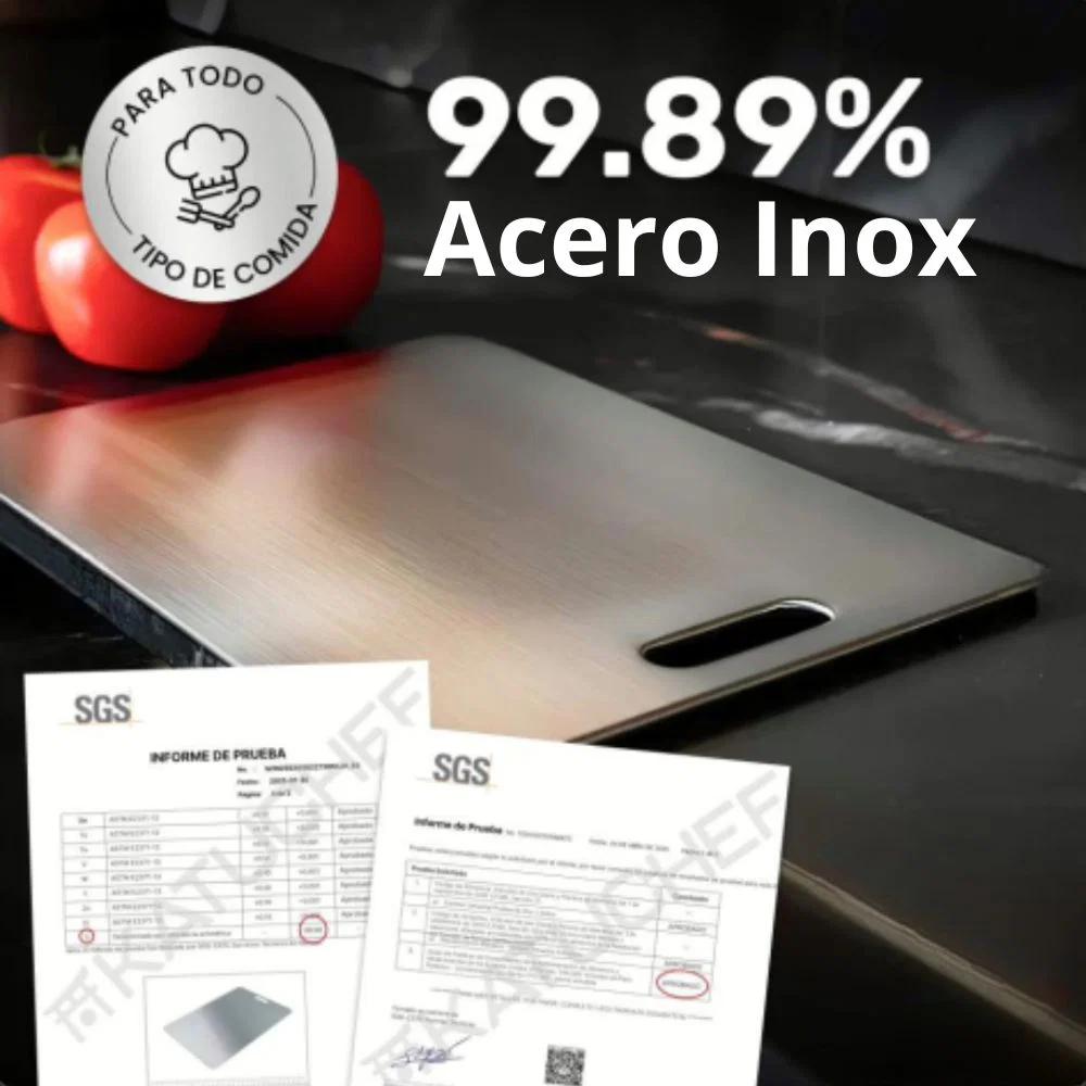 Tabla de Acero Inoxidable Para Cortar