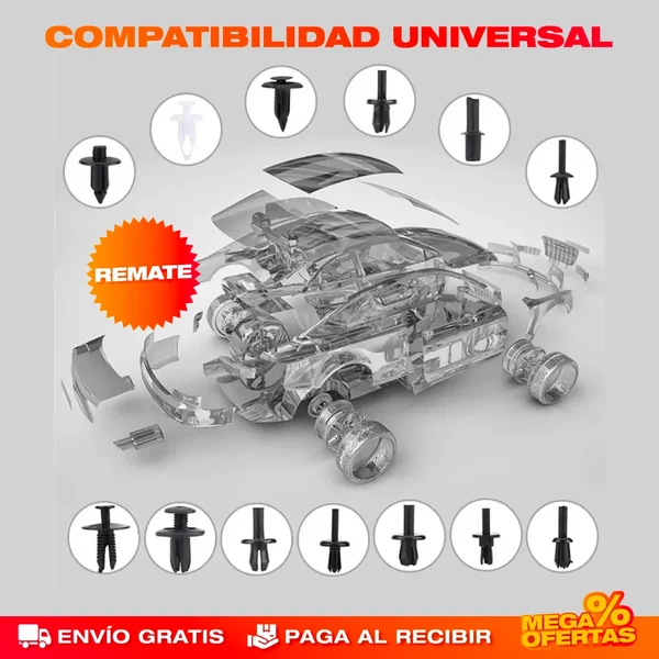Set 229 clips para Reparación