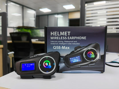 Auriculares Inalámbricos Bluetooth para Casco Q58-MAX