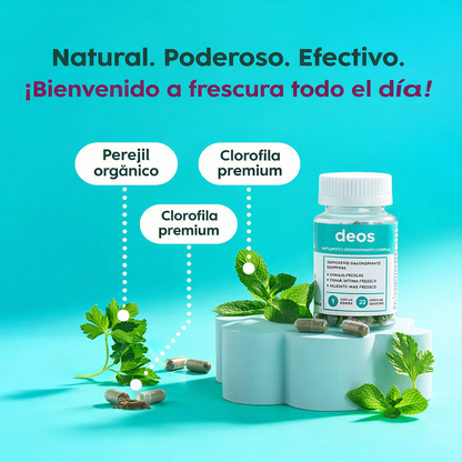 Deos | Suplemento Natural Contra Malos Olores