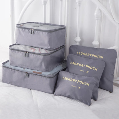 Set 6 Bolsas de viaje