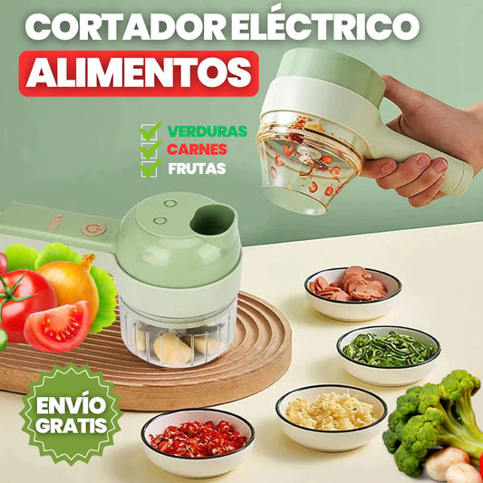 Cortador de vegetales 4 en 1