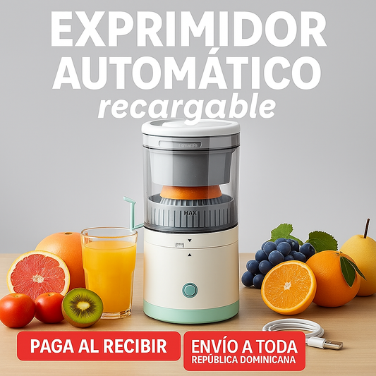 Exprimidor de Frutas Eléctrico | Portátil Recargable